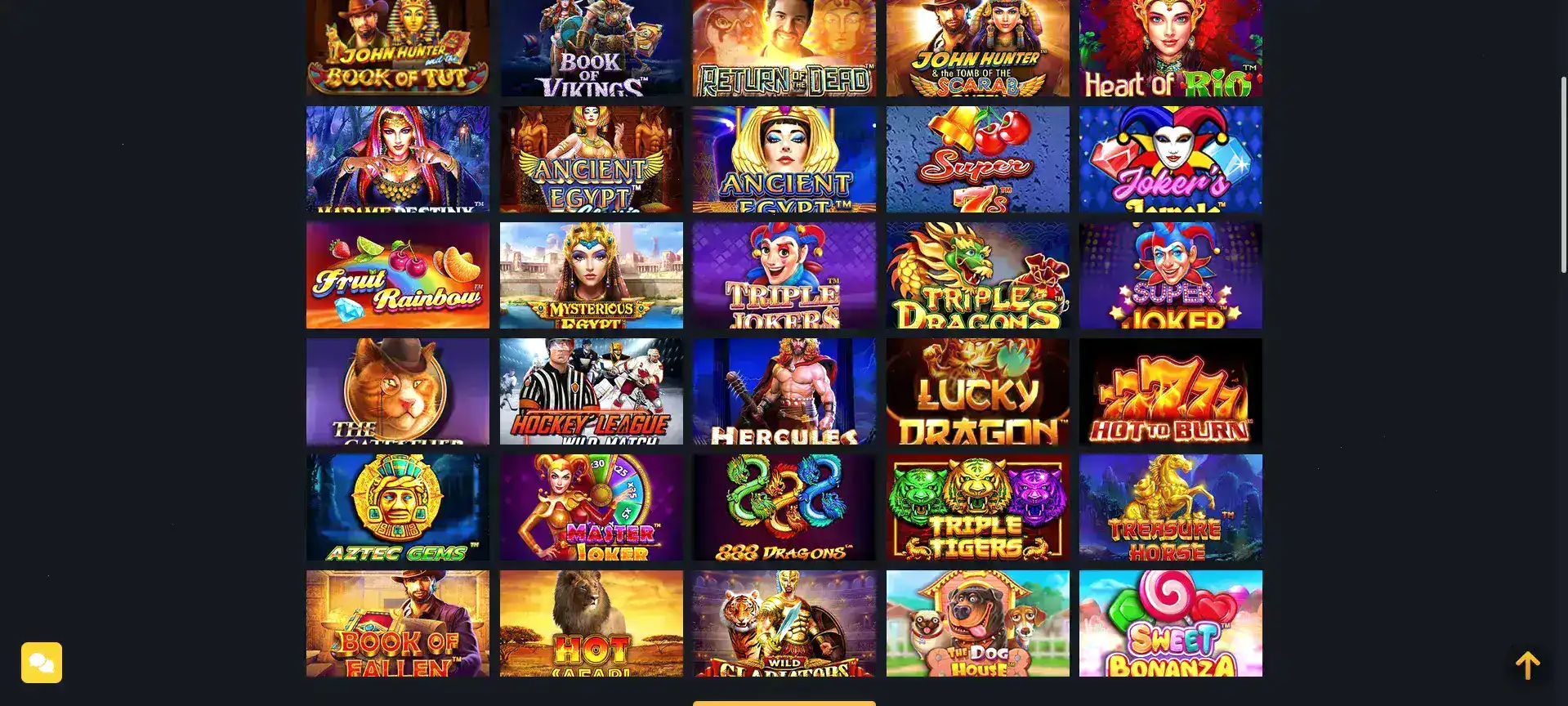 Интерфейс Graf casino на мониторе